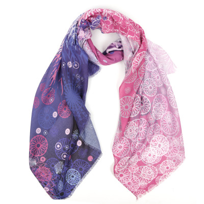 VFZ0032-5 Шарф жен. 100% полиэстер разм.90х180 FABRETTI