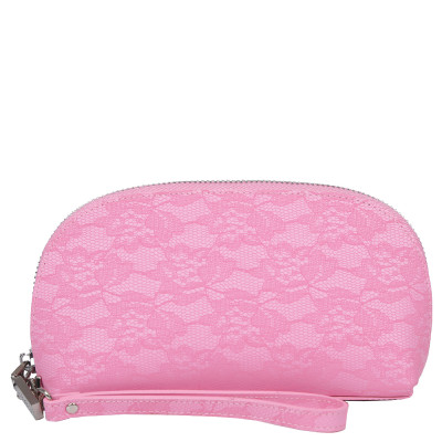 763SZB1-pink lace FABRETTI Косметичка жен. нат. кожа