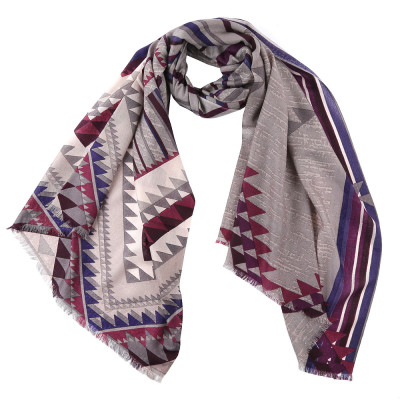 YT2013-617 Шарф жен. 100%шерсть 70x182 FABRETTI