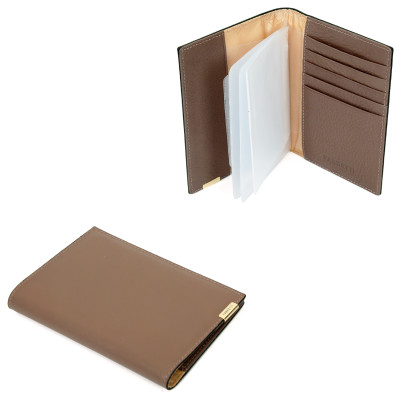 54019N-190 FABRETTI  Обложка для документов жен. нат. кожа FABRETTI