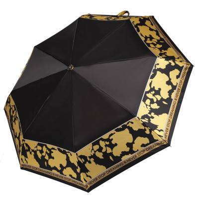 UFLS0054-2 Зонт жен. Fabretti, облегченный автомат, 3 сложения, сатин