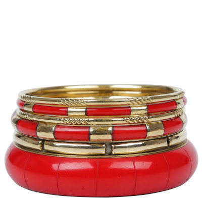 NK-1563 FABRETTI Комплект браслетов жен. 50% пластик 35% цинк 15% латунь