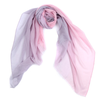 YS22B217-25 Шарф жен. 100% полиэстер 90x180 FABRETTI