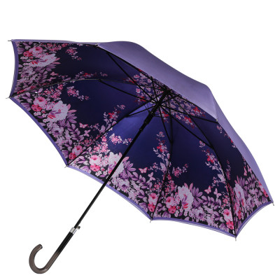 1922 Зонт-трость жен. Fabretti, сатин