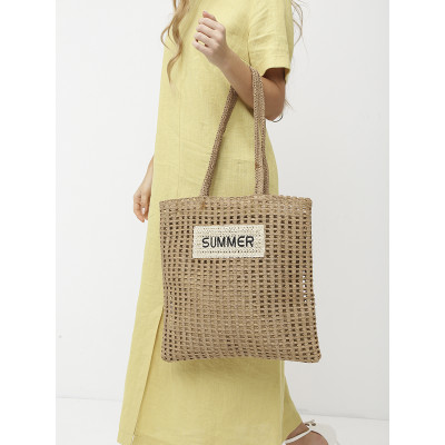 WFR3-13 FABRETTI Сумка пляжная жен. 100% целлюлоза  