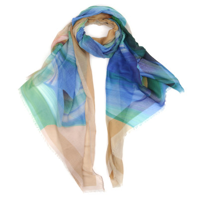 VFZ0012-13 Шарф жен. 100% полиэстер 90x180 FABRETTI