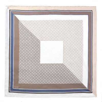 VFV2-13 Платок жен. 100% шелк 90x90 FABRETTI