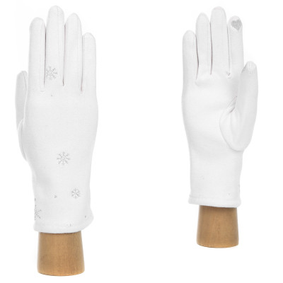 JIF6-6 FABRETTI Перчатки жен. 90%полиэстер/10%эластан