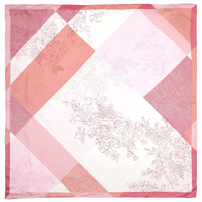 CX1617-25-5 Платок жен. 100%шелк 90x90 FABRETTI