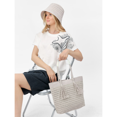 WFGL12-3 FABRETTI Сумка жен. 90% целлюлоза/10% полиэстер