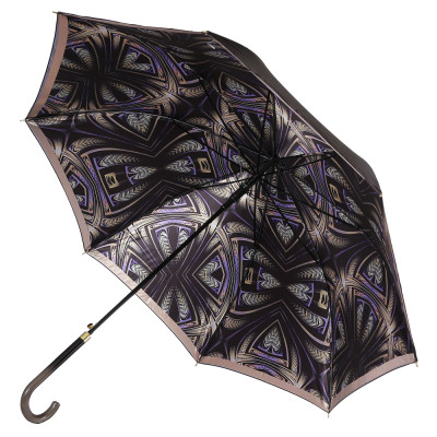 1923 Зонт-трость жен. Fabretti, сатин