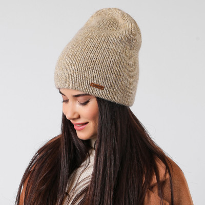 WH0142-132 Шапка жен. 14% мохер, 54% шерсть, 17% акрил, 15% полиамид разм.57 FABRETTI