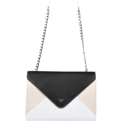 15121A-W1-065/018 white/black Palio Сумка женская  нат. кожа