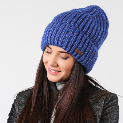 WH0151-84 Шапка жен. 10% мохер, 29% шерсть, 25% акрил, 36% вискоза разм.57 FABRETTI