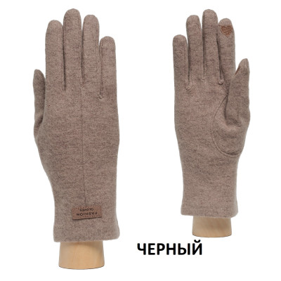 JMF57-2 FABRETTI Перчатки жен. 90% шерсть/10% эластан
