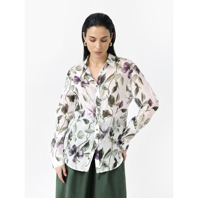 NLST63-11P FABRETTI Рубашка женская 100% рами