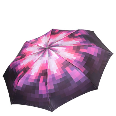 L-17116-4 Зонт жен. Fabretti, облегченный суперавтомат, 3 сложения, сатин