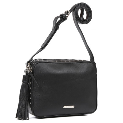 15477C1-018 black FABRETTI Сумка жен. нат. кожа