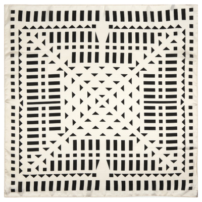 VFI0038-1 Платок жен. 100% полиэстер  70x70 FABRETTI