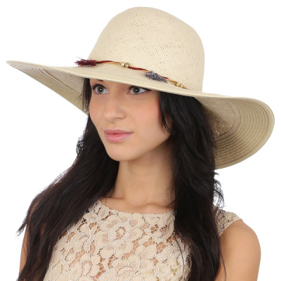 GL58-3 beige FABRETTI Шляпа жен. целлюлоза