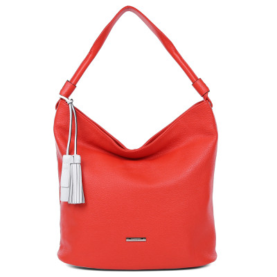 15312C1-W1-353 red FABRETTI Сумка жен. нат. кожа