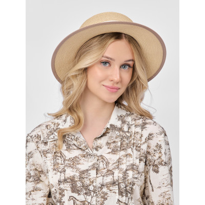 WG110-13012 FABRETTI Шляпа жен. 90% целлюлоза/10% полиэстер