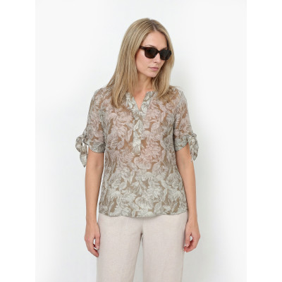NLBL051-190P FABRETTI Блуза женская 85% тенсел, 15% полиамид