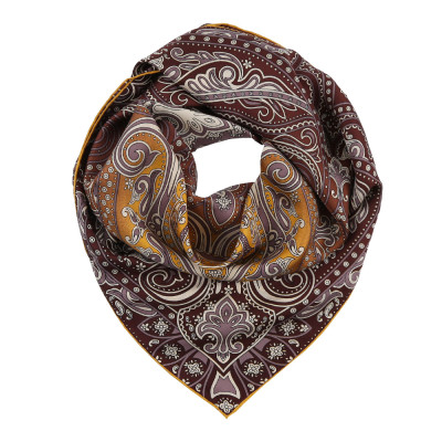 CX1516-48-3 Платок 100%шелк 90х90