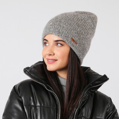 WH0142-34 Шапка жен. 14% мохер, 54% шерсть, 17% акрил, 15% полиамид разм.57 FABRETTI