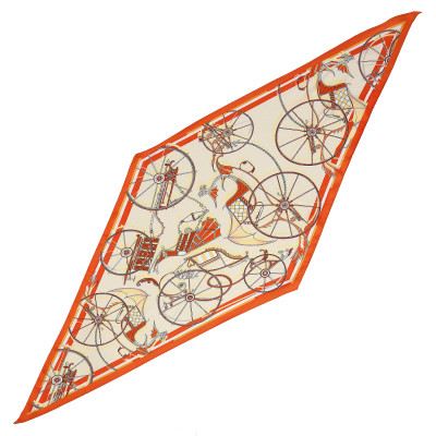 VFV31-6 Платок жен. 100% полиэстер 45x120 FABRETTI