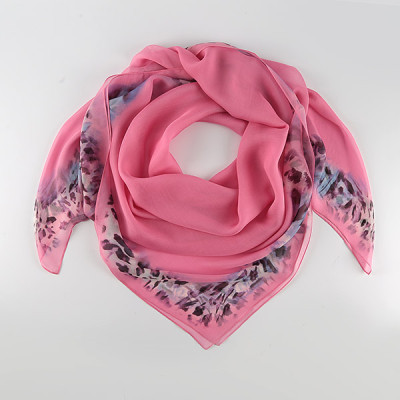 KSS022-1 Платок 100%шелк 134х136