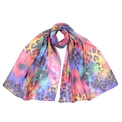 F1553-3 Шарф жен. 100%модал 70x190Fabretti