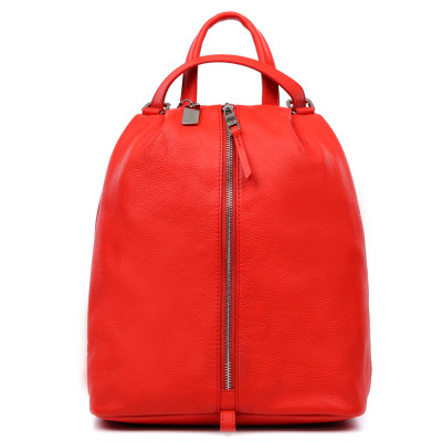 15113A-353 red Рюкзак женский  Palio нат. кожа
