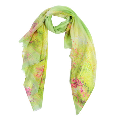 F1532-5 Шарф жен. 100%модал 95x190 FABRETTI