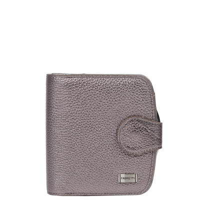 FA002-bronze D FABRETTI Кошелек жен. нат. кожа