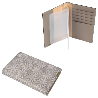 54019MTsnow-103 FABRETTI Обложка для документов жен. нат. кожа