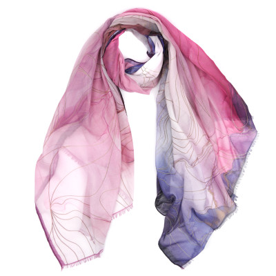 VFZ0013-5 Шарф жен. 100% полиэстер 90x180 FABRETTI