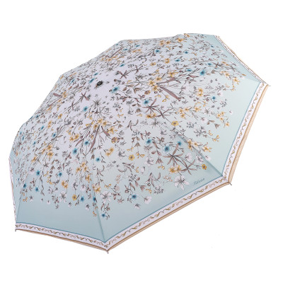 UFLR42-9 Зонт женский, облегченный автомат,3 сложения, эпонж