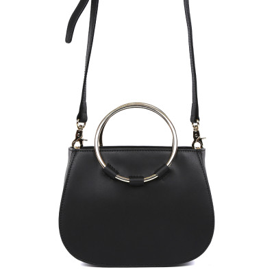 23004457-nero LEO VENTONI Сумка женская  нат. кожа