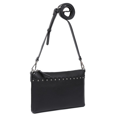 16448C1-018-black FABRETTI Сумка жен. нат. кожа