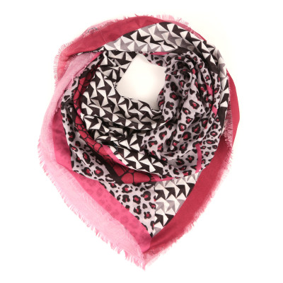 VFZS0002-5 Платок жен. 100% полиэстер разм.120x120 FABRETTI