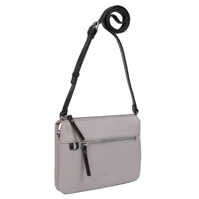 16440R-W1-023/018-grey FABRETTI Сумка жен. нат. кожа