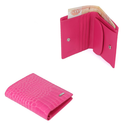 42333Cro-73 FABRETTI Кошелек жен. нат. кожа