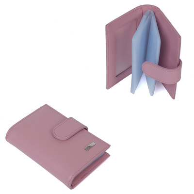 42003N-75 FABRETTI Визитница жен. нат. кожа