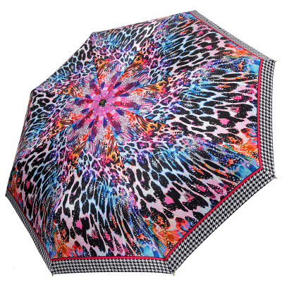 S-20159-5 Зонт жен. Fabretti, автомат, 3 сложения,сатин