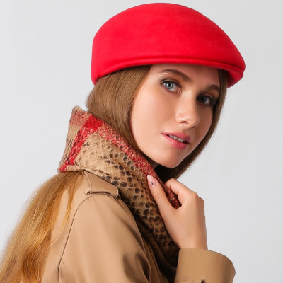 Y1-41 Кепи жен. 100% шерсть разм.58 FABRETTI