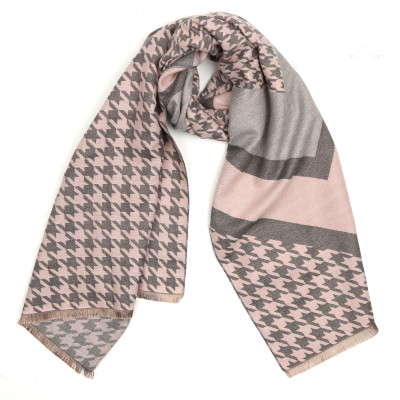 VFI0005-5 Шарф жен. 60% вискоза, 40% полиэстер 65x180 FABRETTI