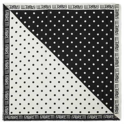 VFS1013-30  Платок жен. 15% шерсть, 85% модал 110x110 FABRETTI 