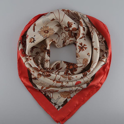 KB1516-06-1 Платок 100%шелк 90х90