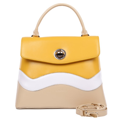 GD7549-yellow Galaday Сумка женская  нат. кожа